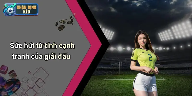 Sức hút từ tính cạnh tranh của giải đấu