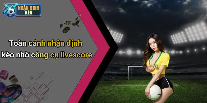 Toàn cảnh nhận định kèo nhờ công cụ livescore