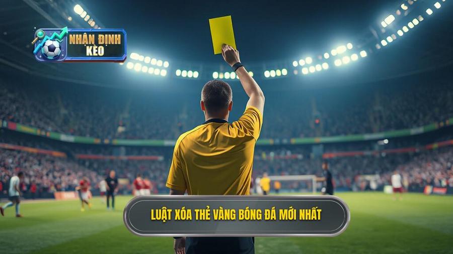 2. Luật xóa thẻ vàng bóng đá mới nhất