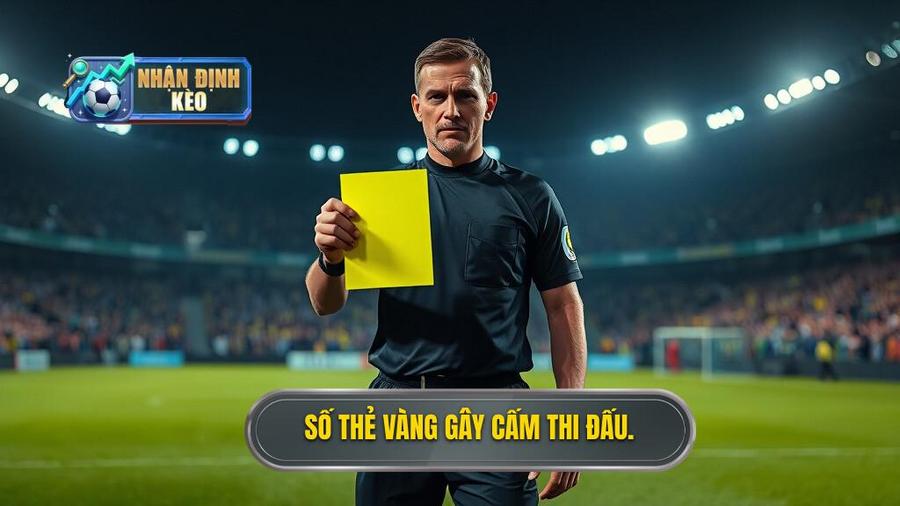2. Số thẻ vàng gây cấm thi đấu.