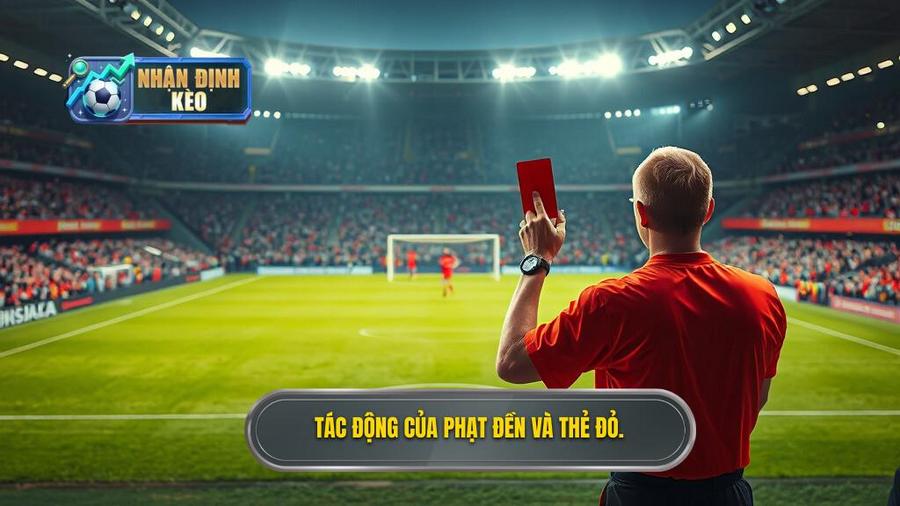 2. Tác động của phạt đền và thẻ đỏ.