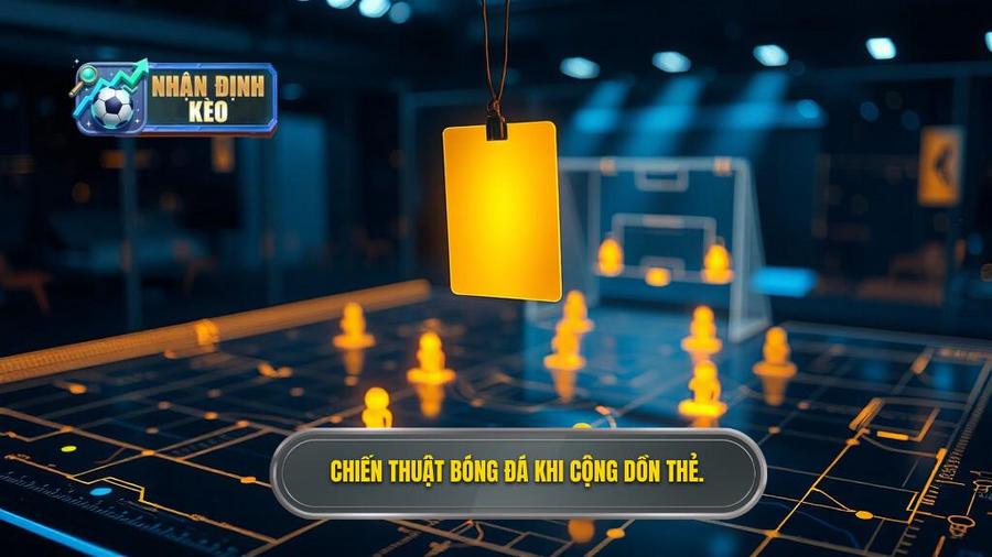 3. Chiến thuật bóng đá khi cộng dồn thẻ.